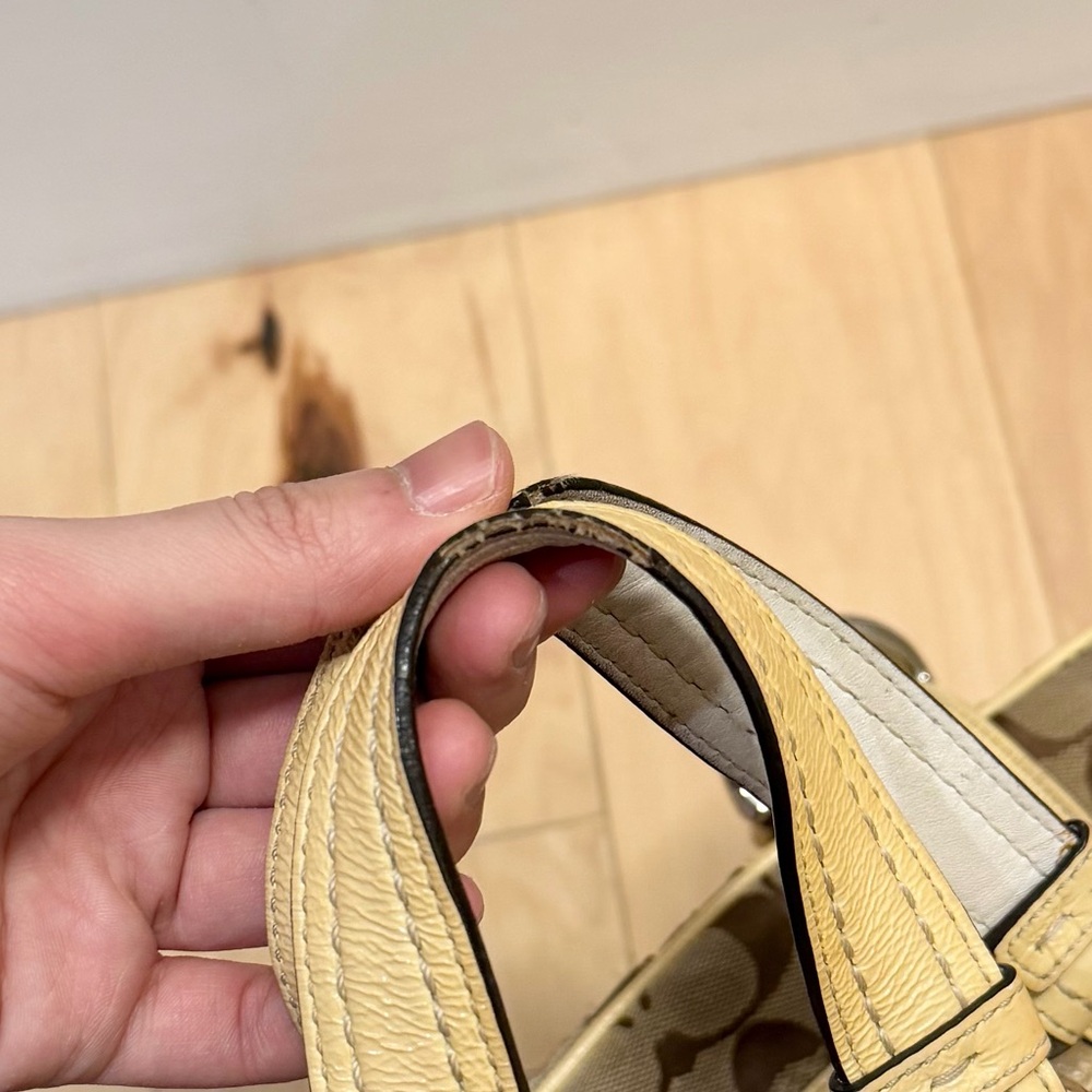 Coach Vintage Monogram Patchwork Boston Signature… - image 13